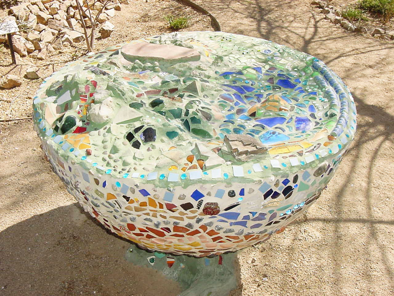 Art in the Garden: The Blue Planet & The Watershed by Juanita Hull-Carson