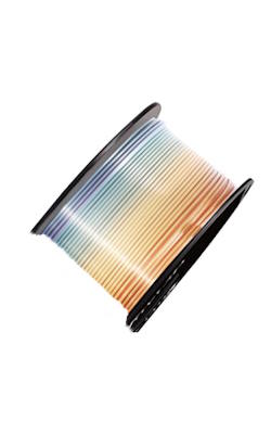 Metallic Silk: Rainbow Filament
